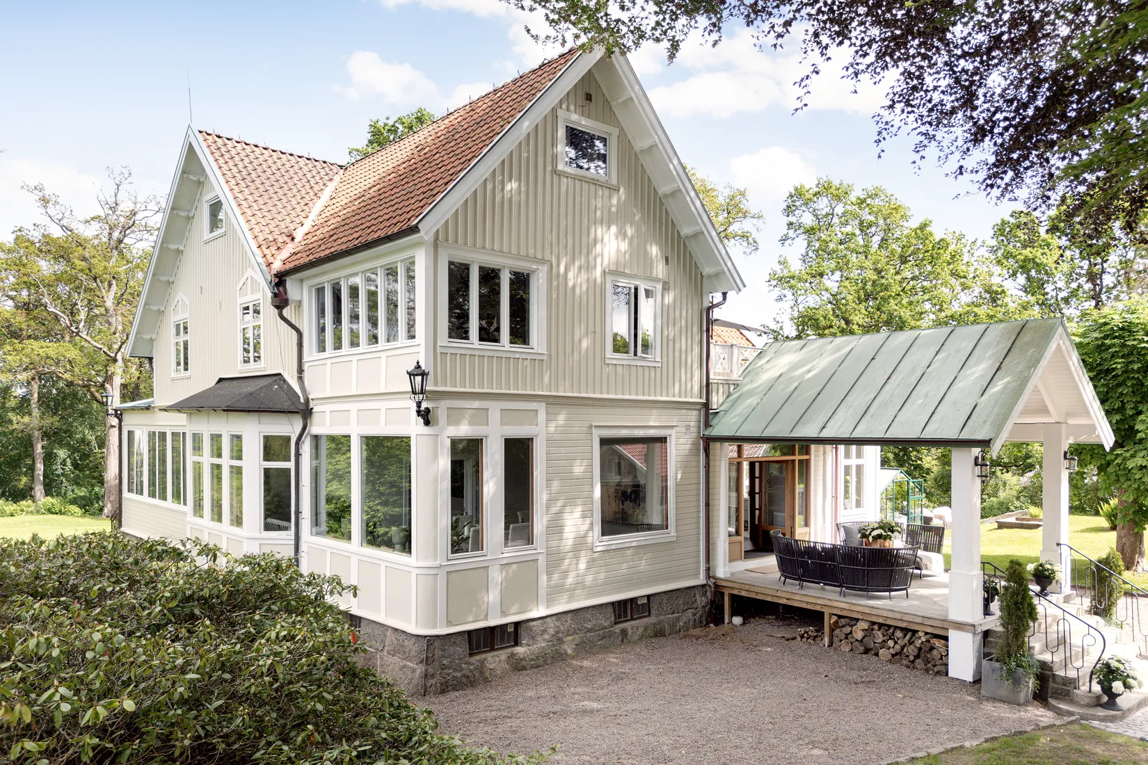Villa, Stora Bråtavägen 12, Lerum-Stora Bråta, Lerum