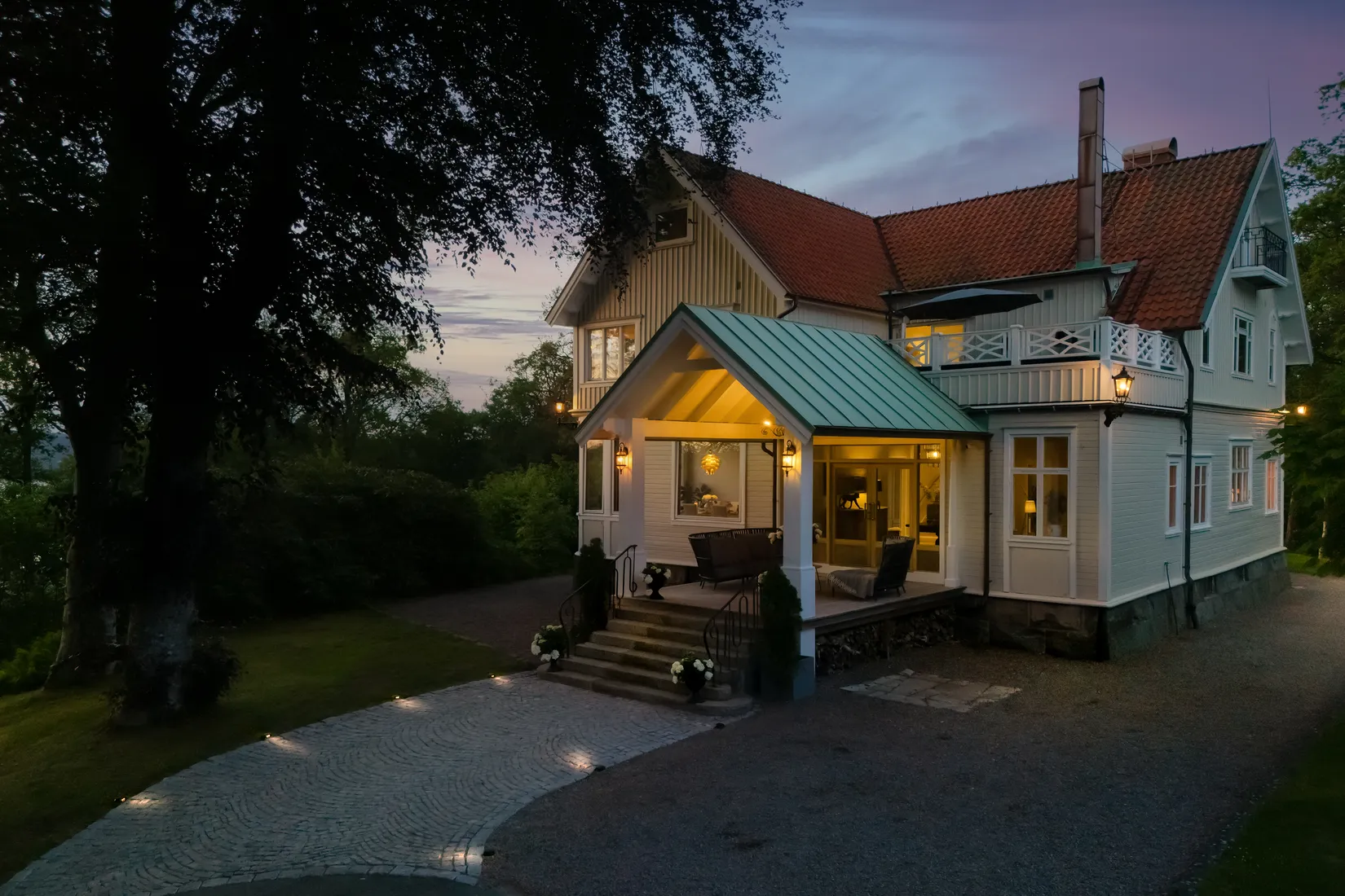 Villa, Stora Bråtavägen 12, Lerum-Stora Bråta, Lerum