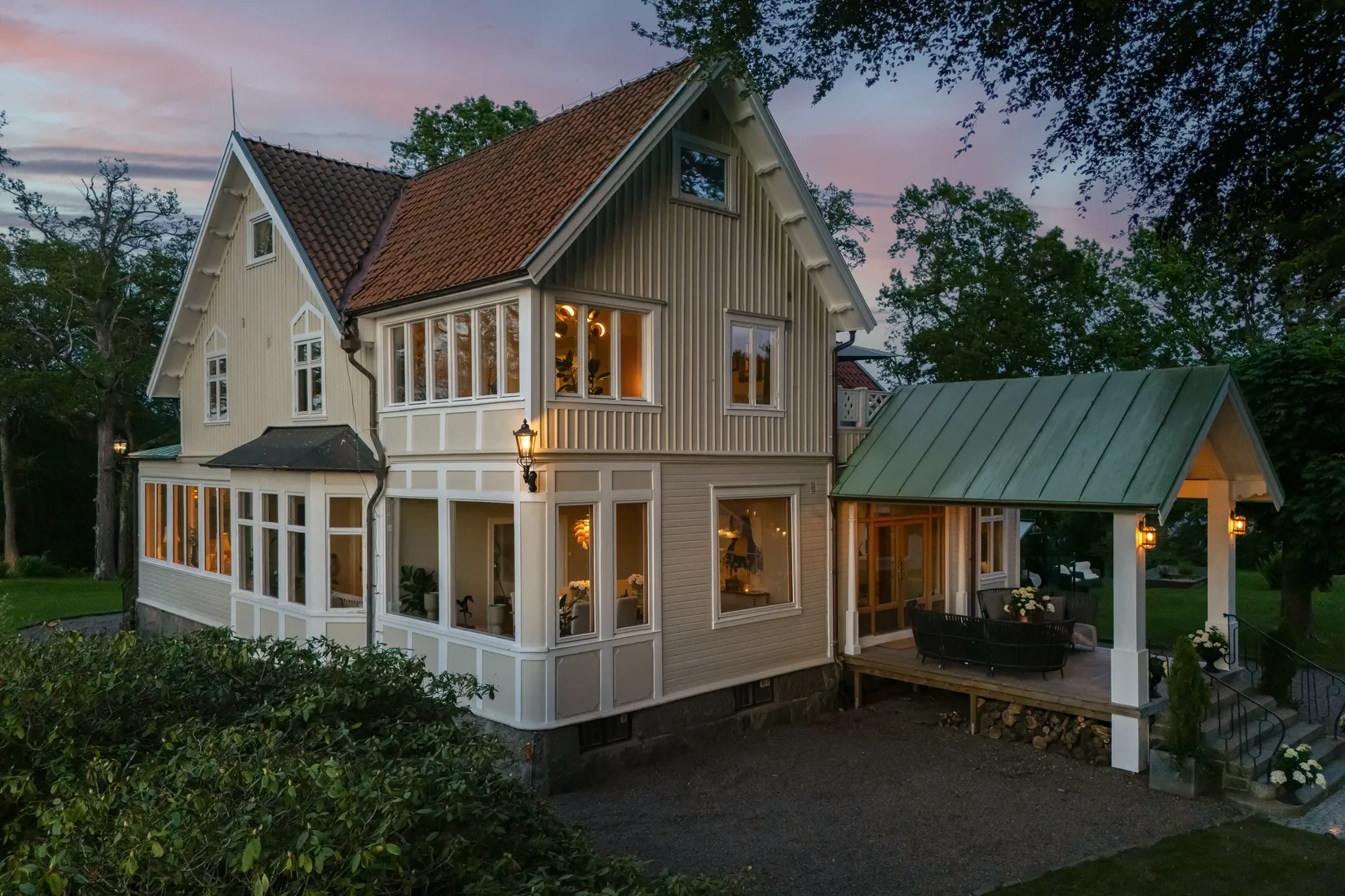 Villa, Stora Bråtavägen 12, Lerum-Stora Bråta, Lerum