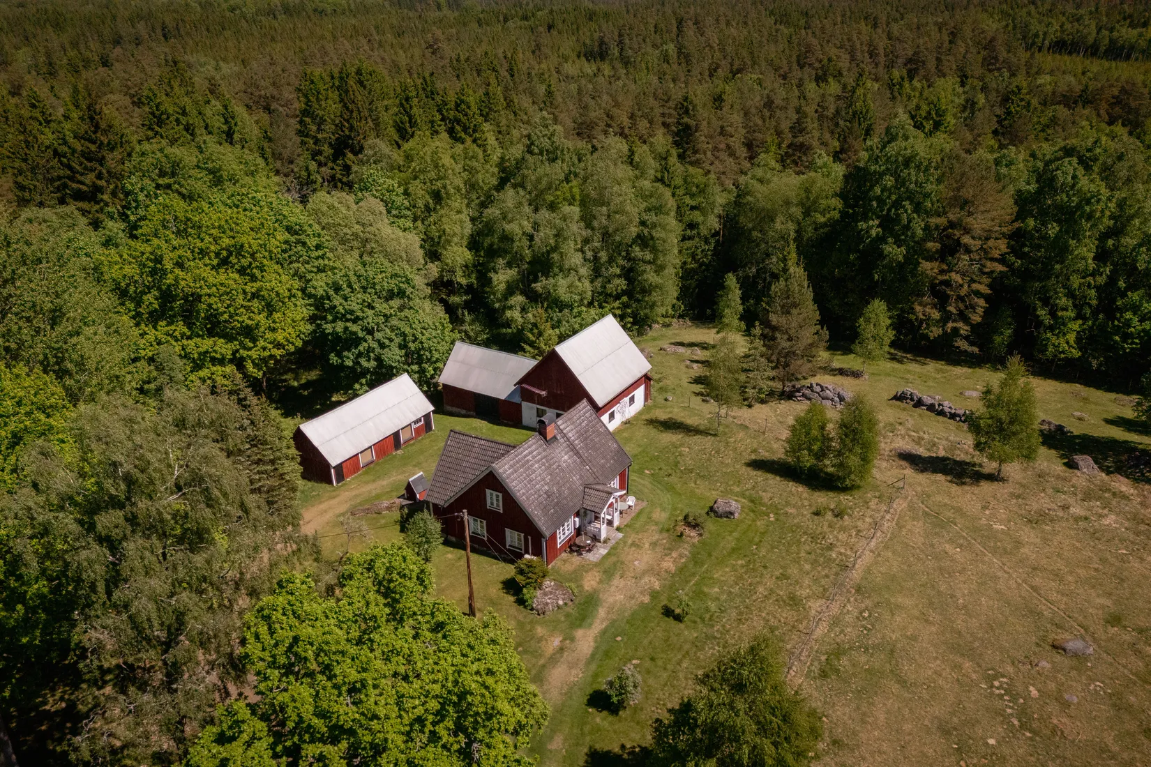 Gård/Skog, Norra Rågeboda 1161, Norra Rågeboda, Osby