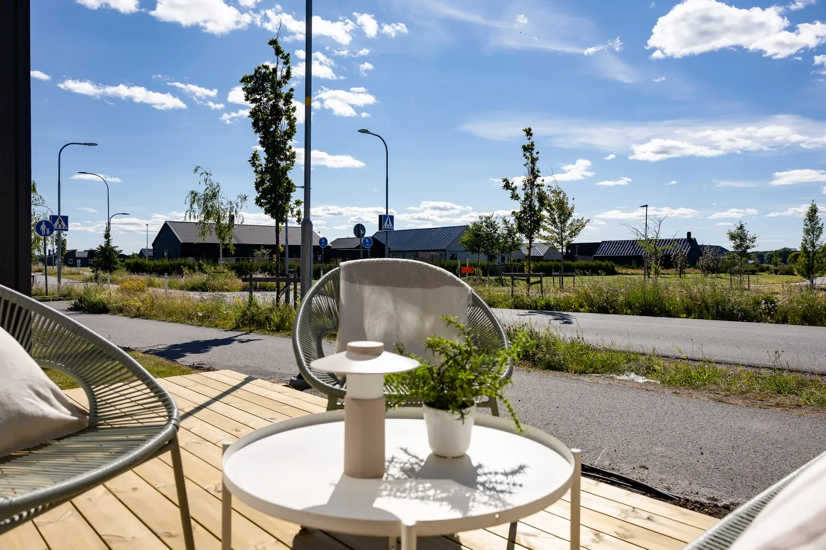 Radhus, Klövergatan, Gröna Sörby, Kumla