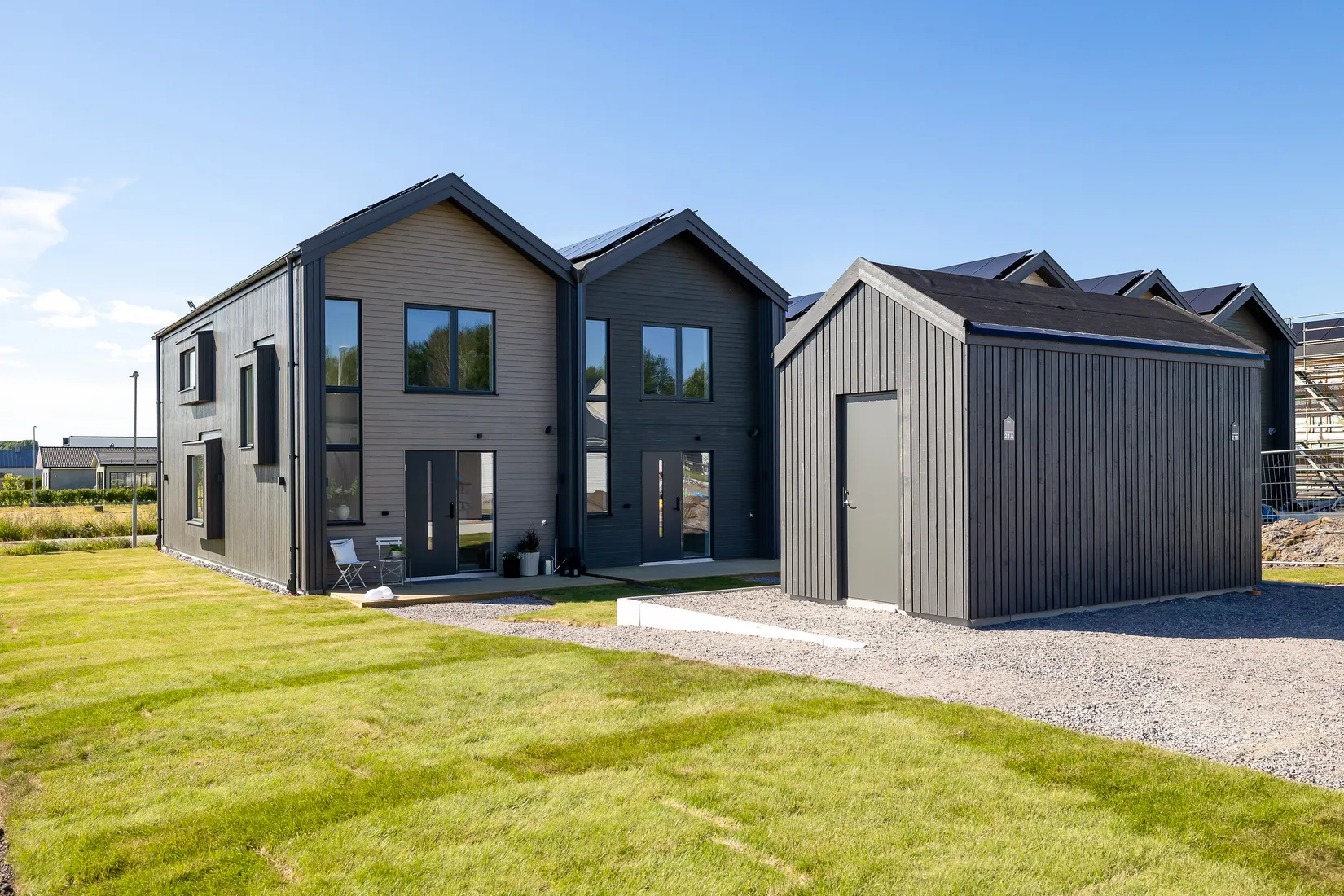 Radhus, Klövergatan, Gröna Sörby, Kumla