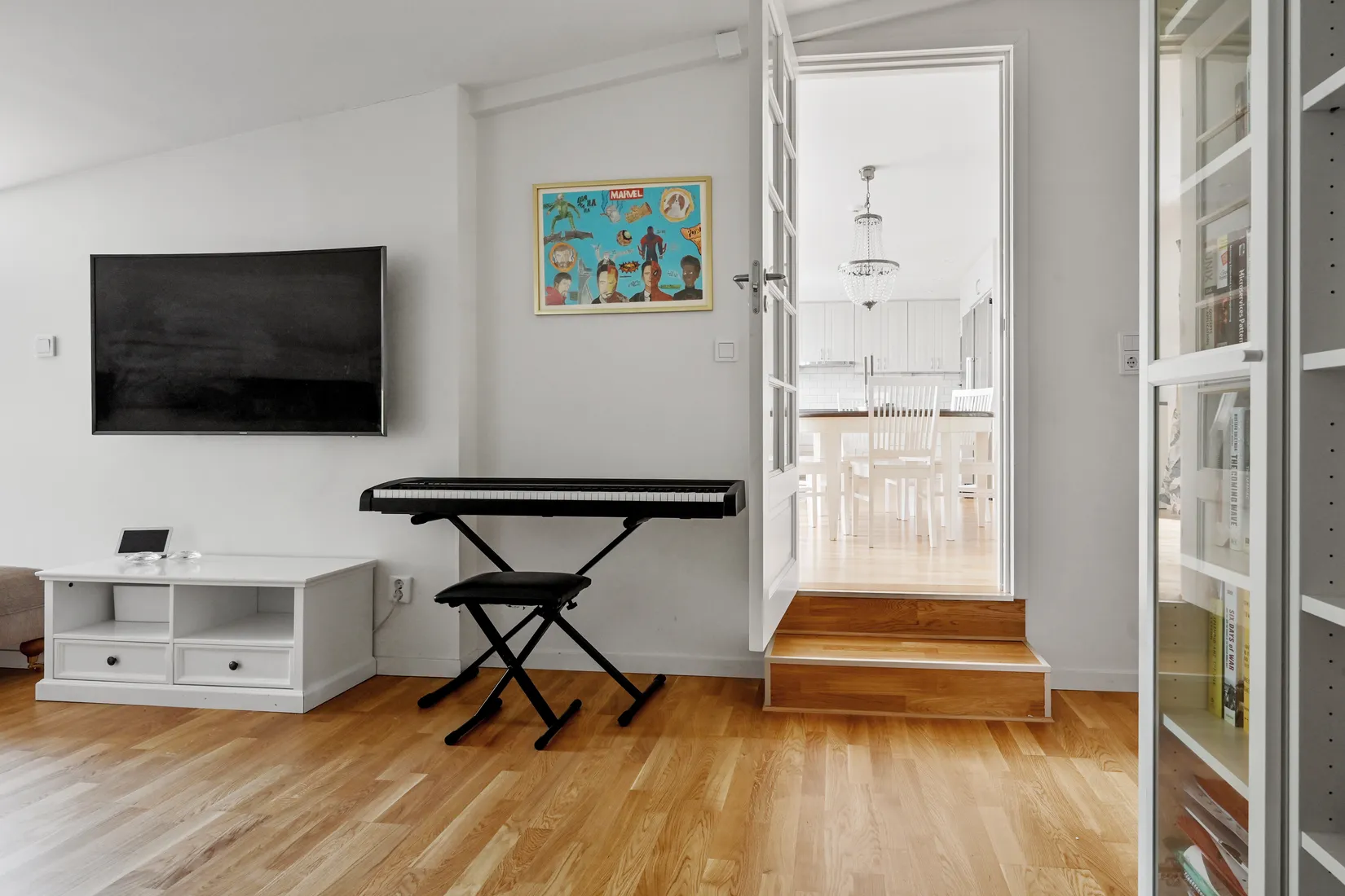 Villa, Radhus, Vattenmåravägen 60, Sjukyrkoberget, Upplands Väsby