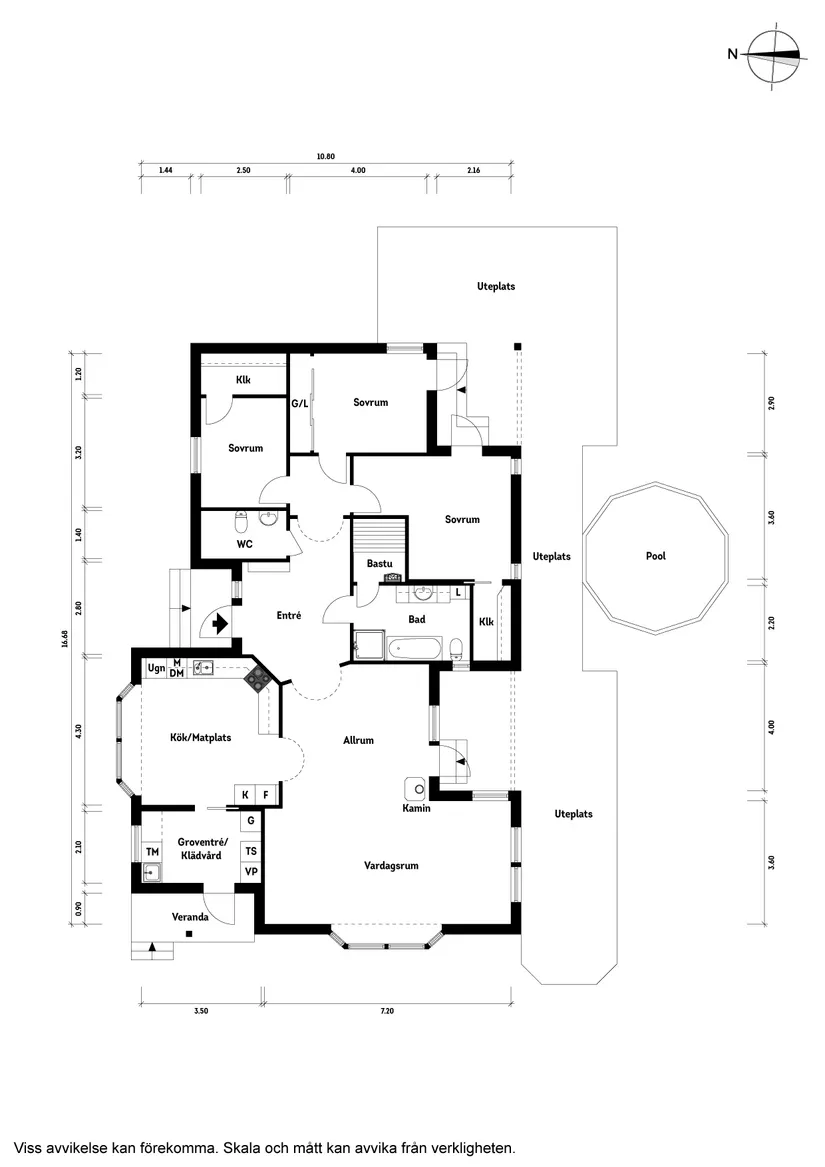 Villa, Nancys promenad 23, Åsa, Kungsbacka