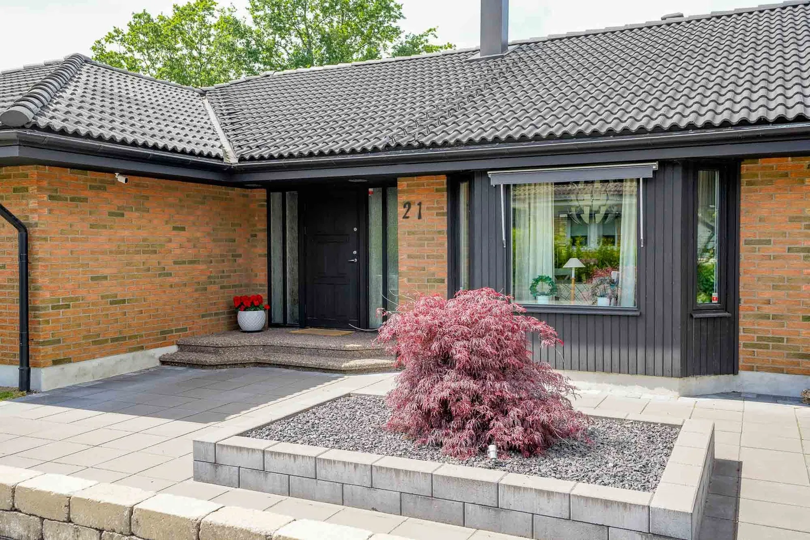 Villa, Krutkällarevägen 21, Bergsgård, Halmstad