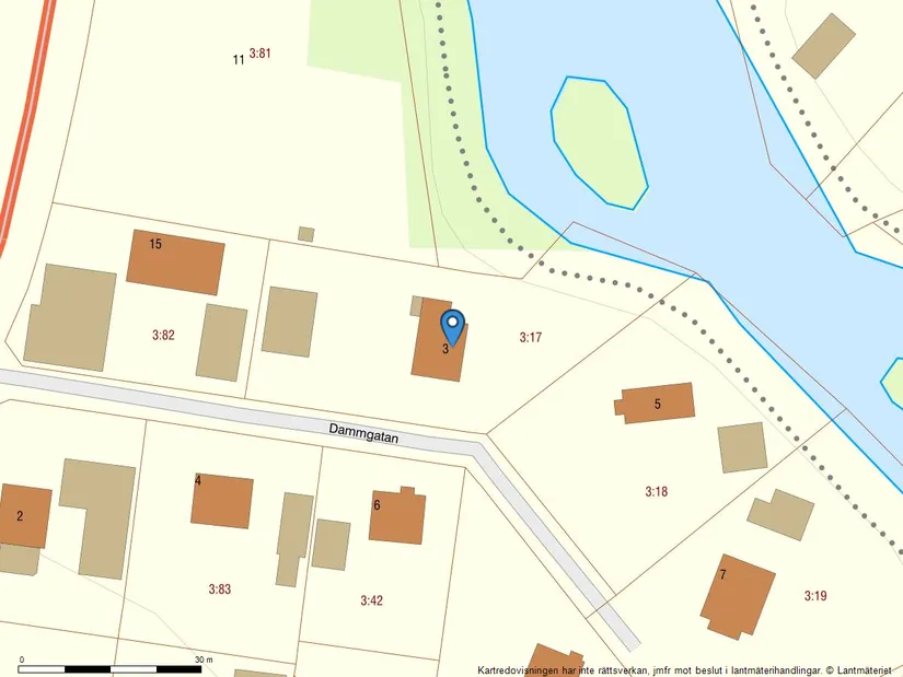 Villa, Dammgatan 3, Röstånga, Svalöv
