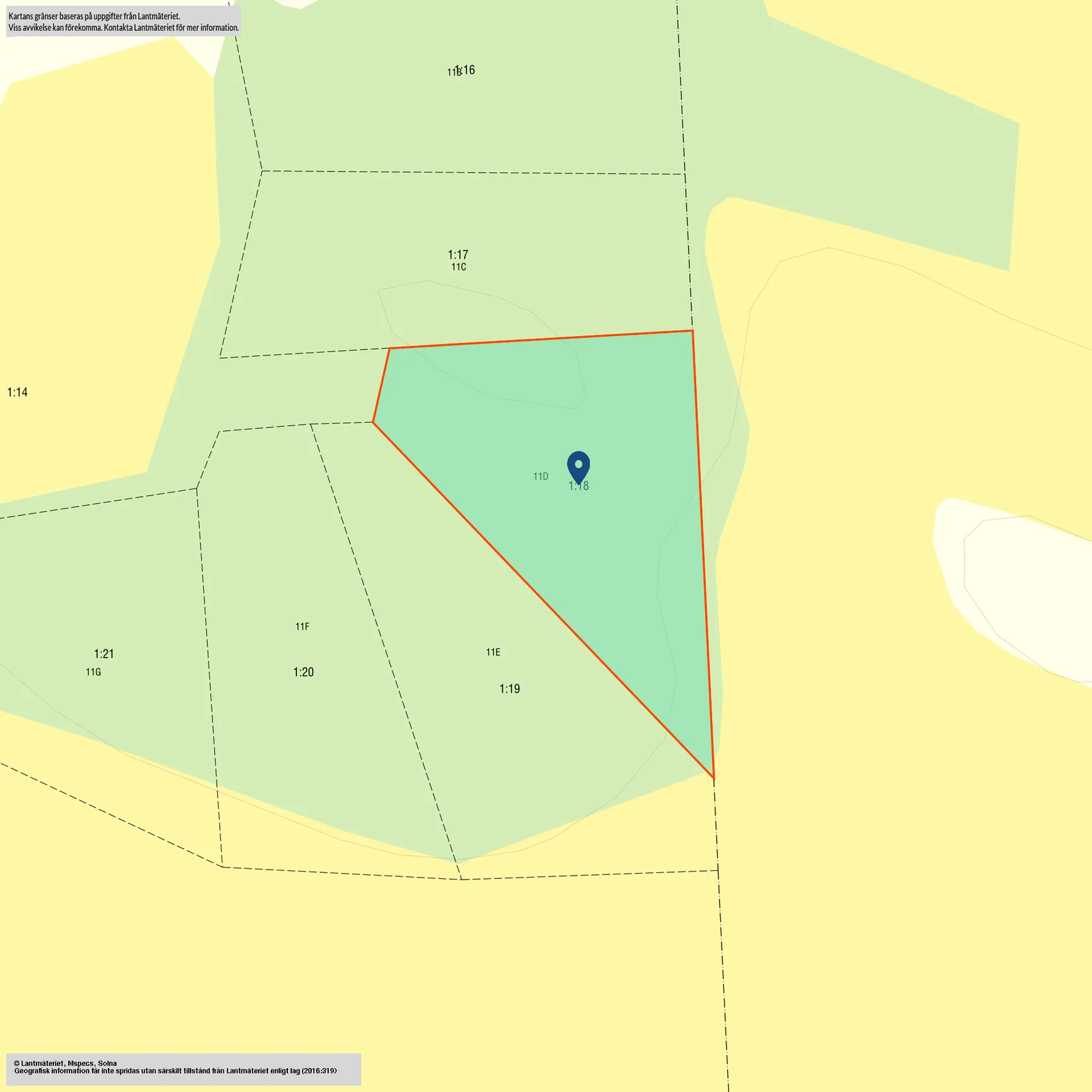 Tomt, Allemoravägen 11 D, Riala - Allemora, Norrtälje