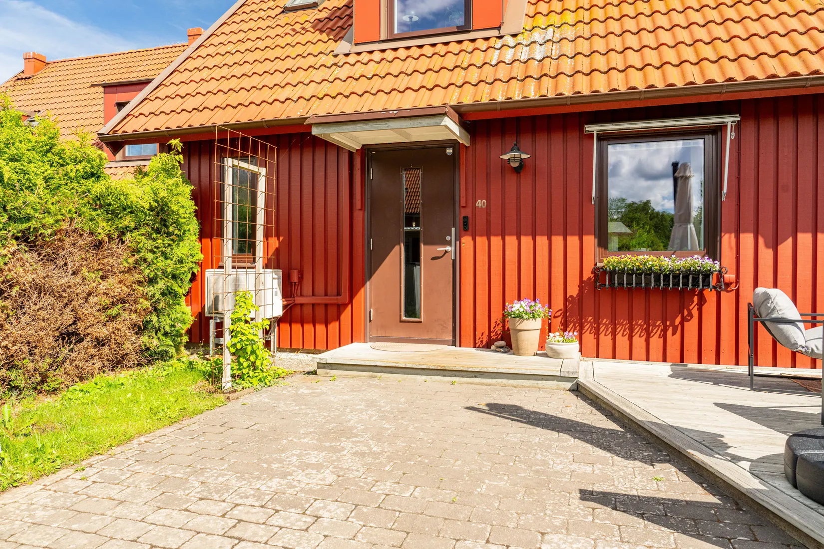 Radhus, Fogdegårdsvägen 40, Skara