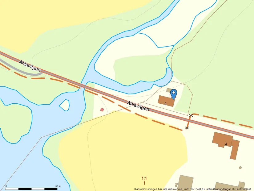 Villa, Ahlavägen 9, Ahla, Laholm