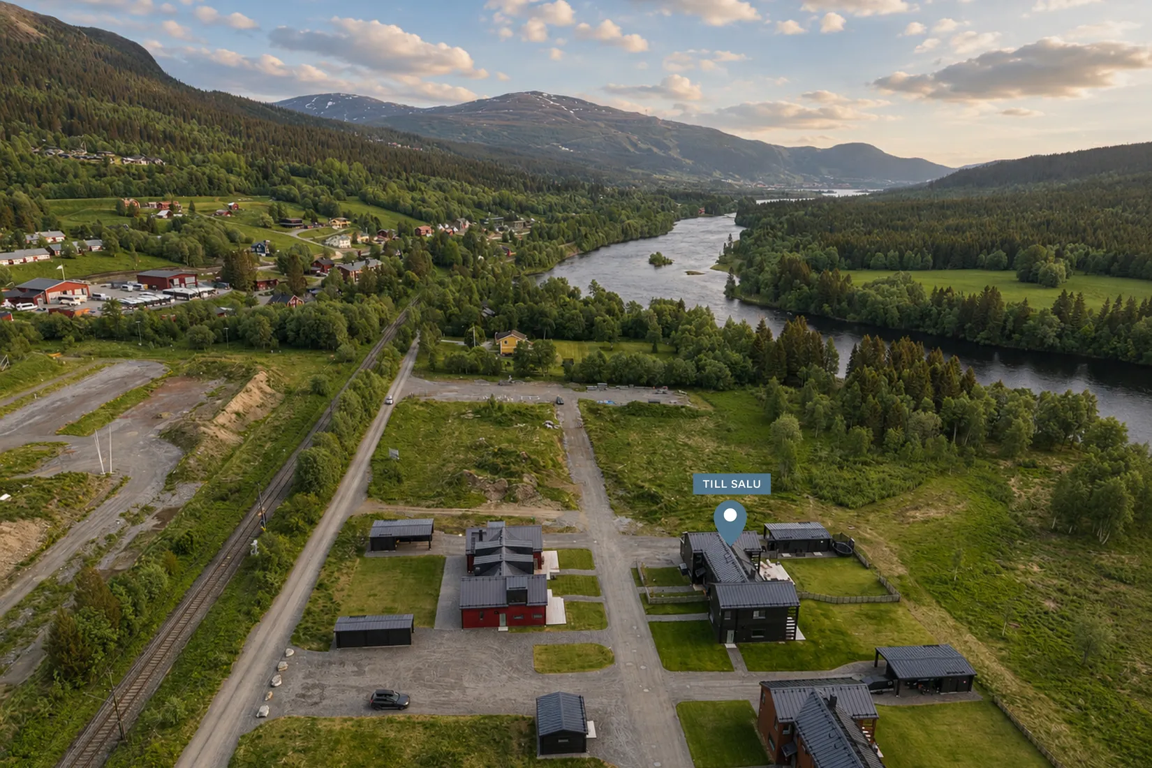 Villa, Radhus, Älvstigen 6B, Duved, Åre