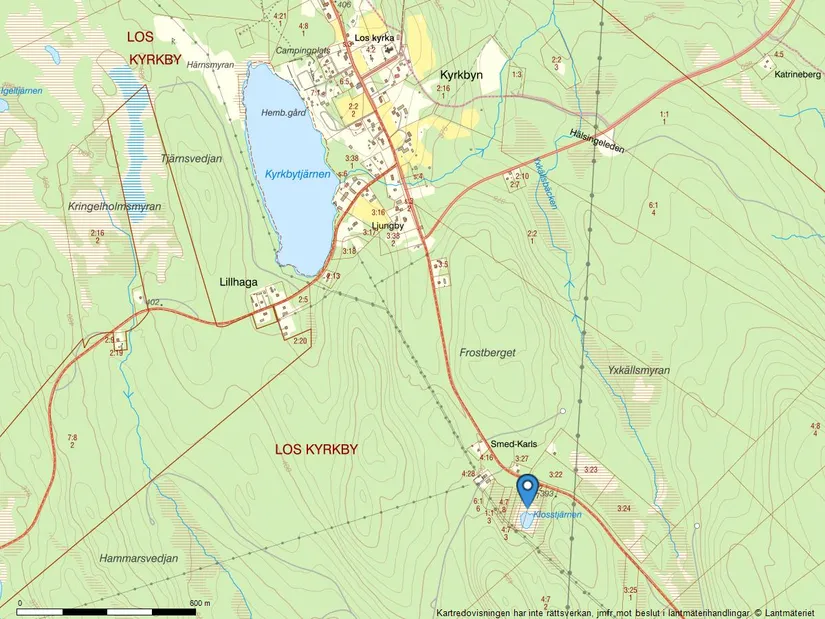 Gård/Skog, Los kyrkbyväg 22 och 24, Los, Ljusdal