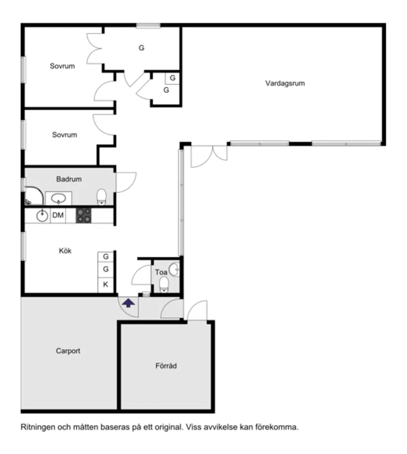 Bostadsrätt, Pastorsvägen 2, Kulltorp, Kristianstad