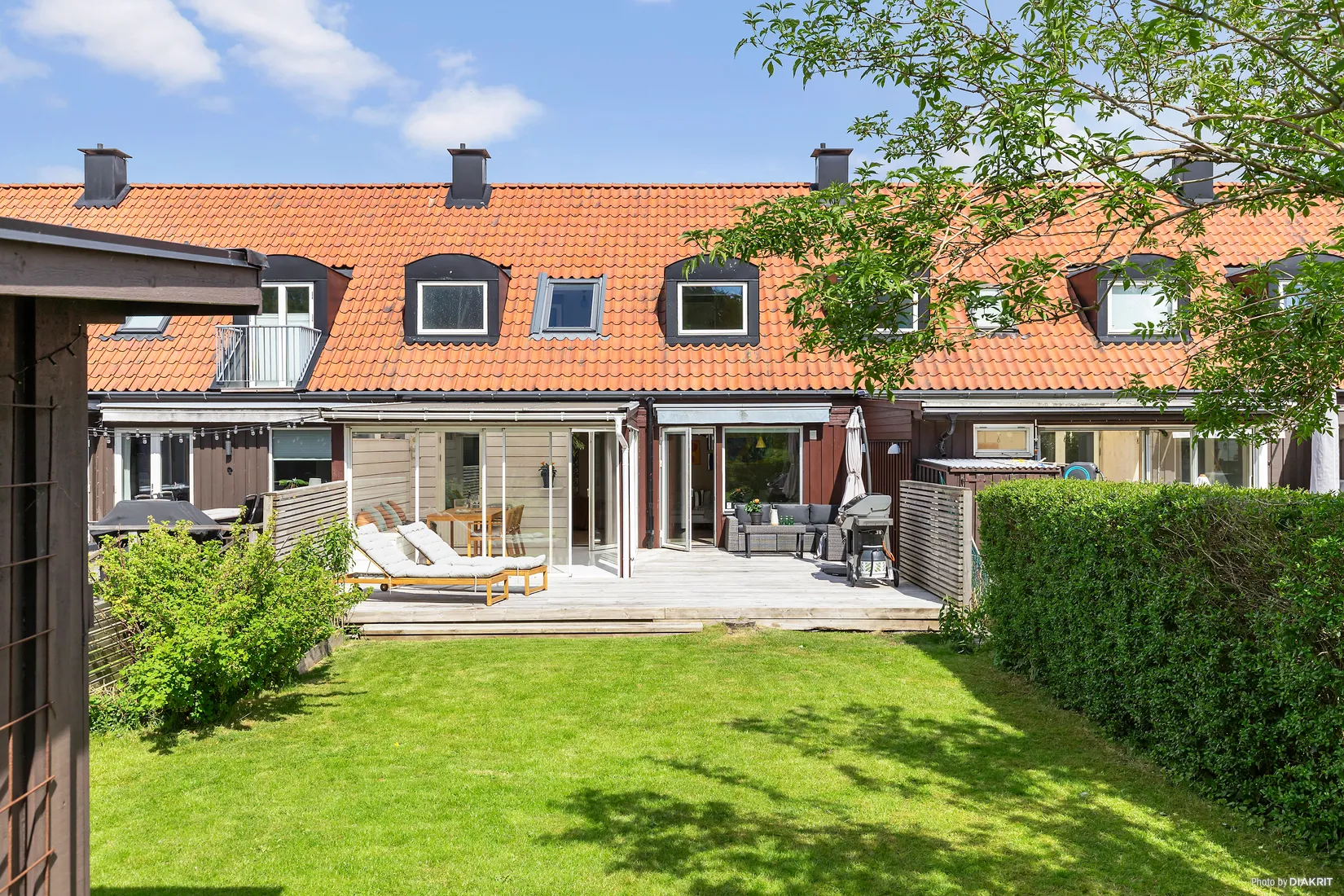 Villa, Radhus, Cinnobergatan 5, Åkered, Göteborg