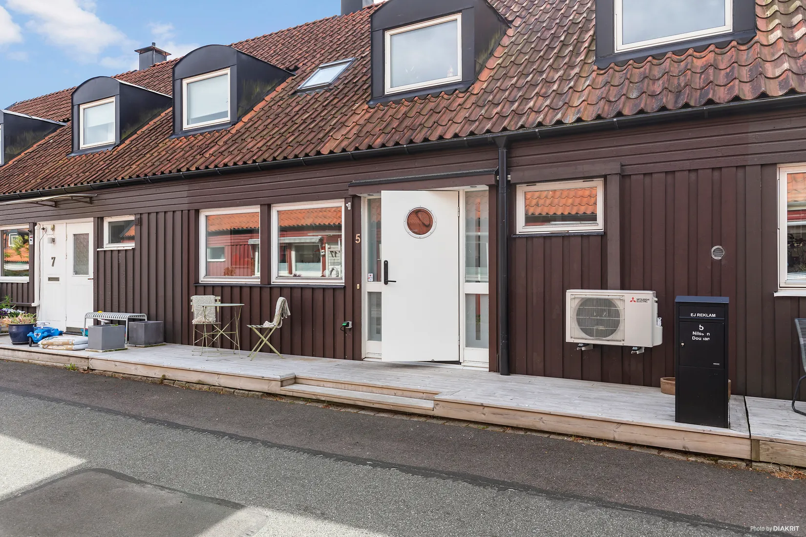 Villa, Radhus, Cinnobergatan 5, Åkered, Göteborg