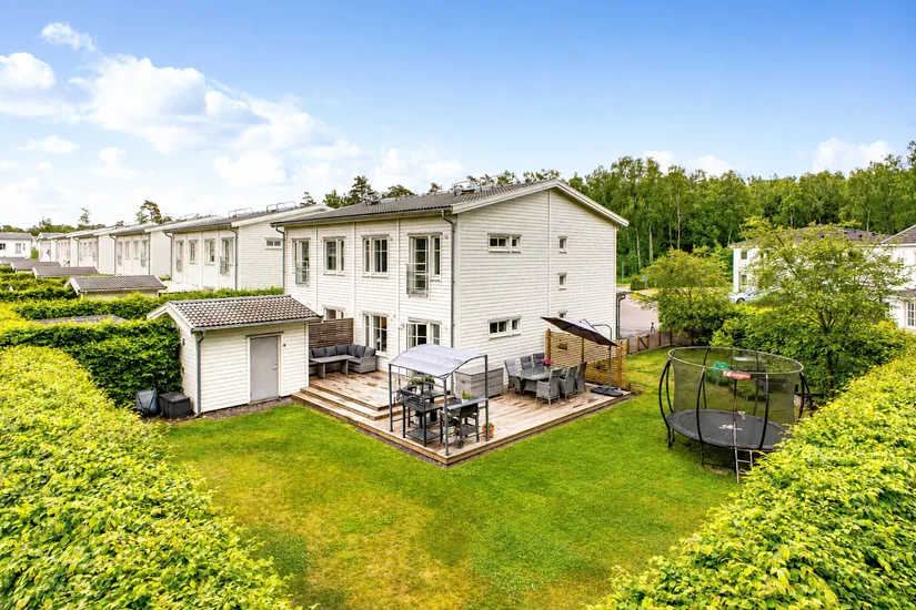 Radhus, Krämers väg 14B, Skrea, Falkenberg