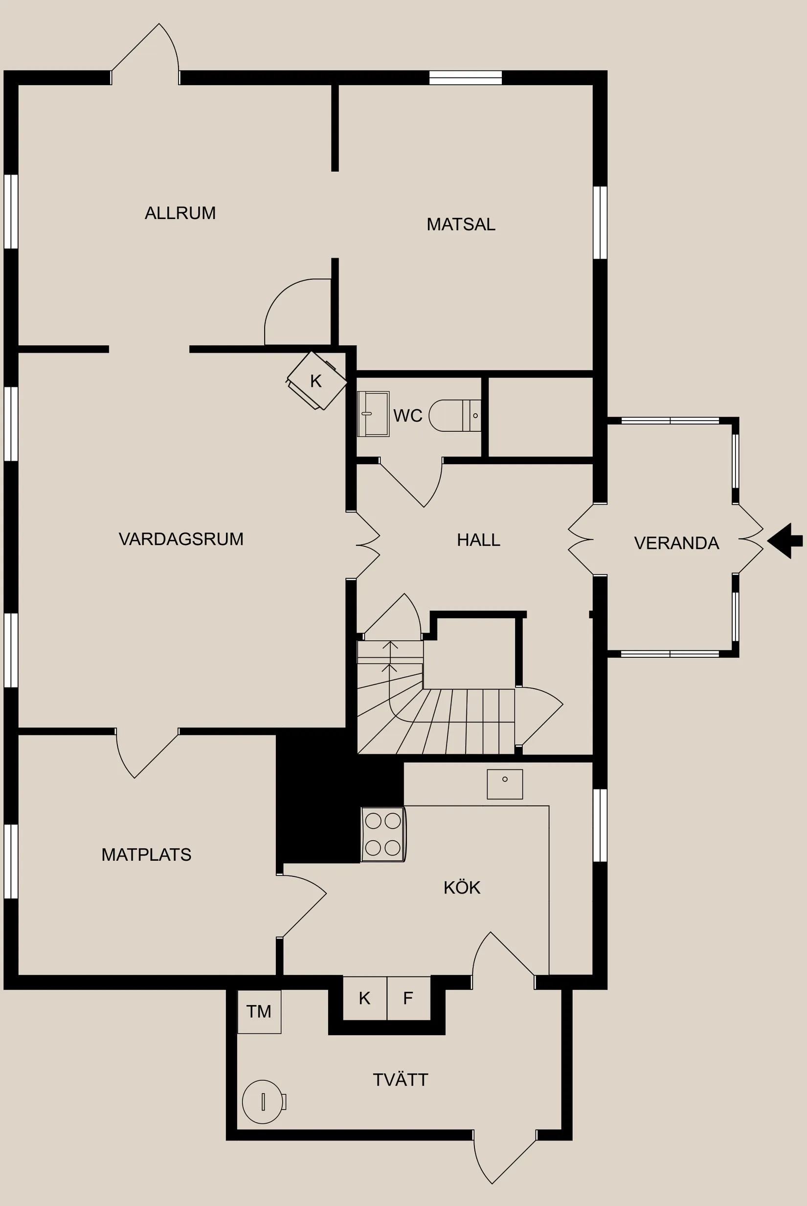 Villa, Bodavägen 6, Norrköping