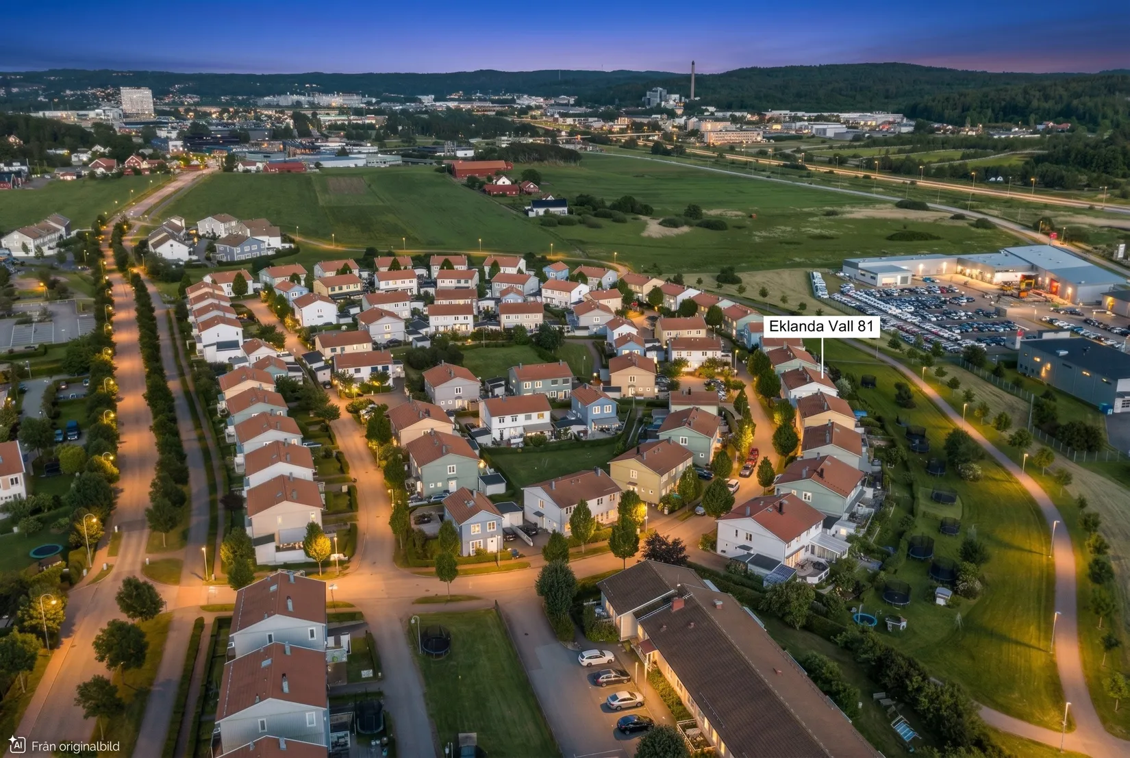 Radhus, Eklanda vall 81, Eklanda, Mölndal