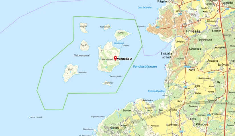 Villa, Vendelsö 2, Halland, Varberg