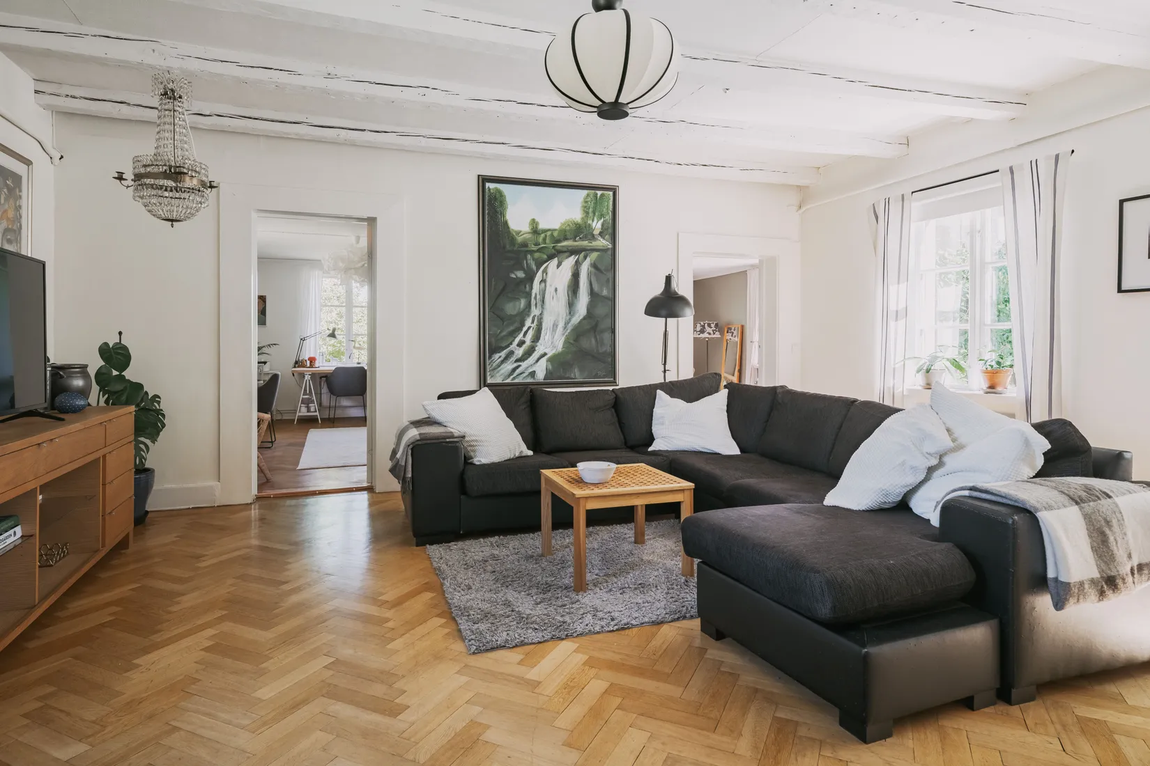 Villa, Nolhassle Komministergården 1, Mariestad