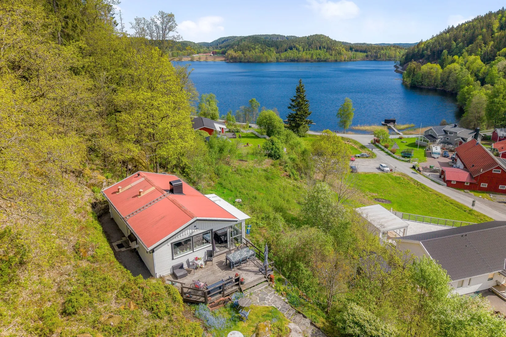 Villa, Jäxviken Solbacken, Hällingsjö, Mark