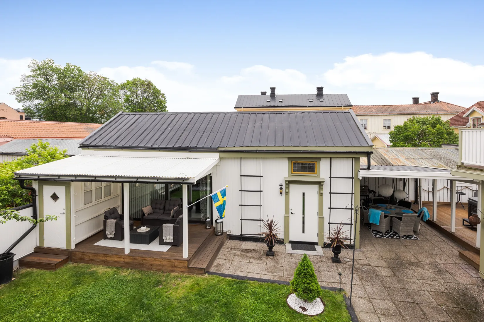 Villa, Östra Tullgatan 10, Fiskarstan, Hudiksvall