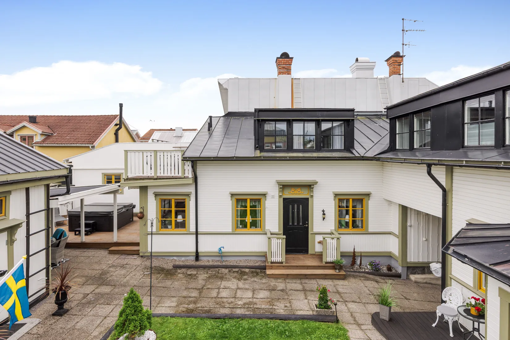 Villa, Östra Tullgatan 10, Fiskarstan, Hudiksvall