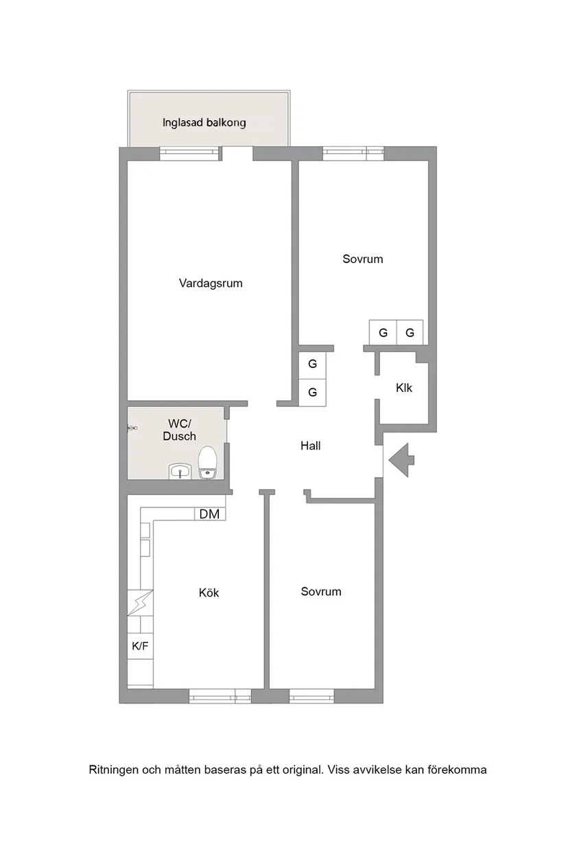 Bostadsrätt, Drottning Kristinas Väg 75, Marieholm, Mariestad
