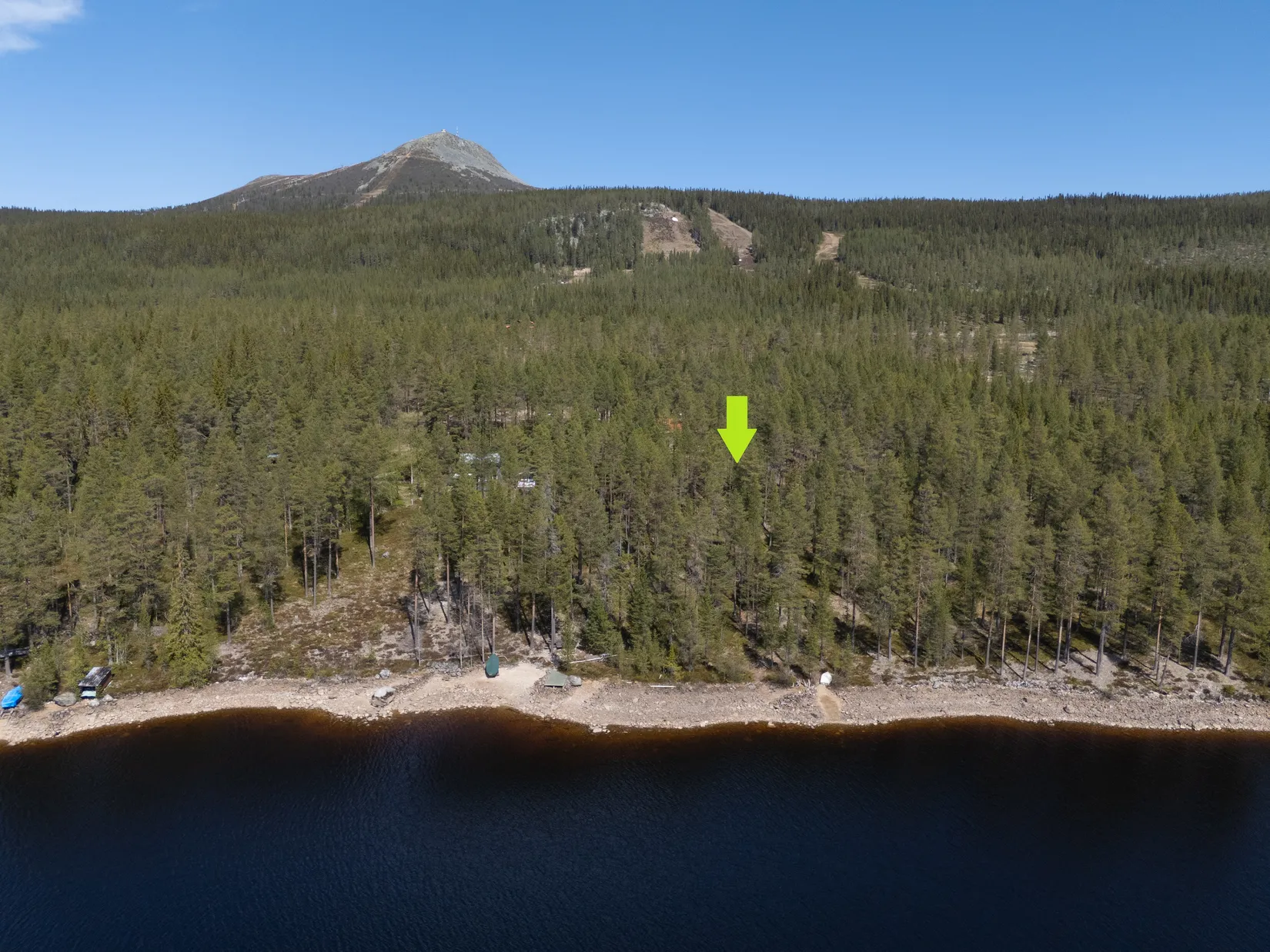 Tomt, Tomt vid Lofssjön, Härjedalen