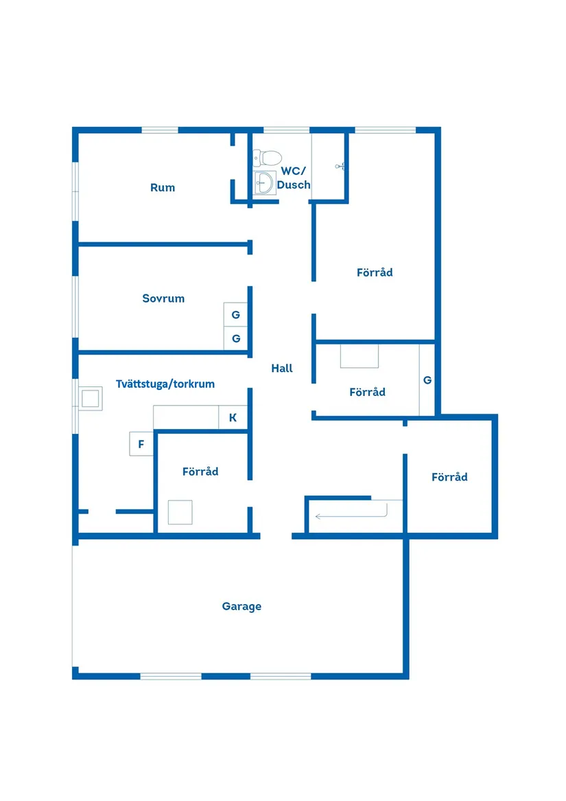 Villa, Täppvägen 11, Linghed, Falun