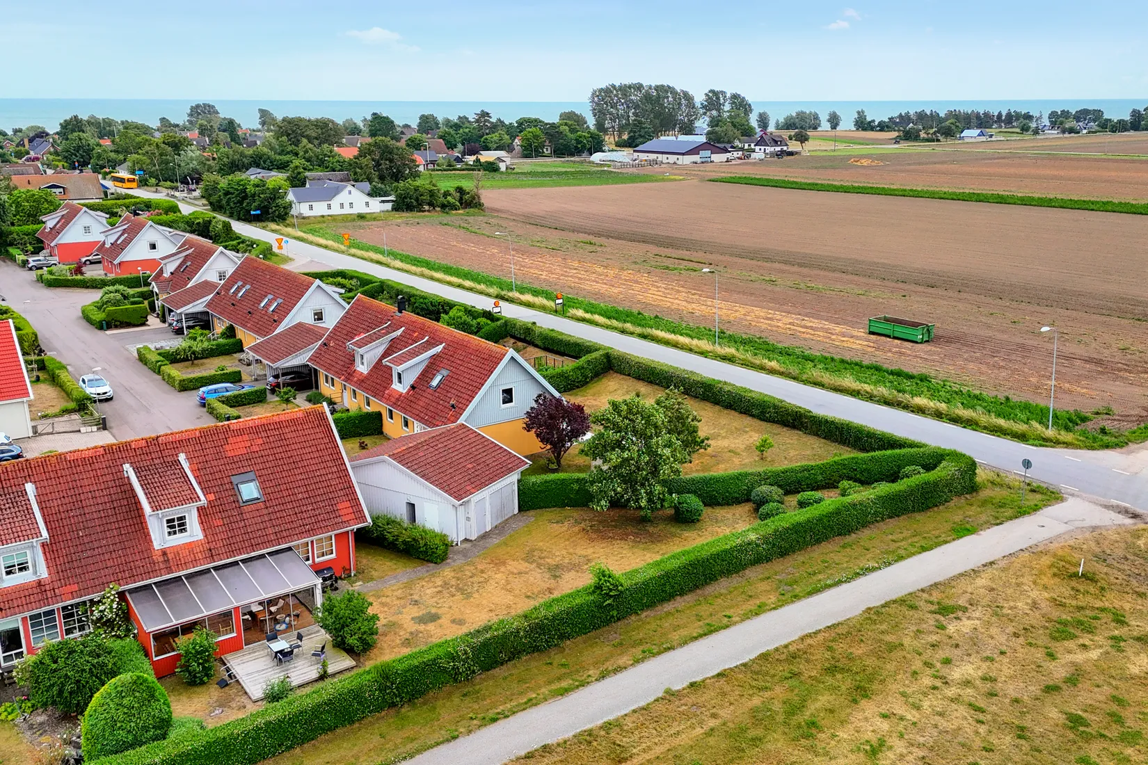 Radhus, Tennisvägen 9, Abbekås, Skurup
