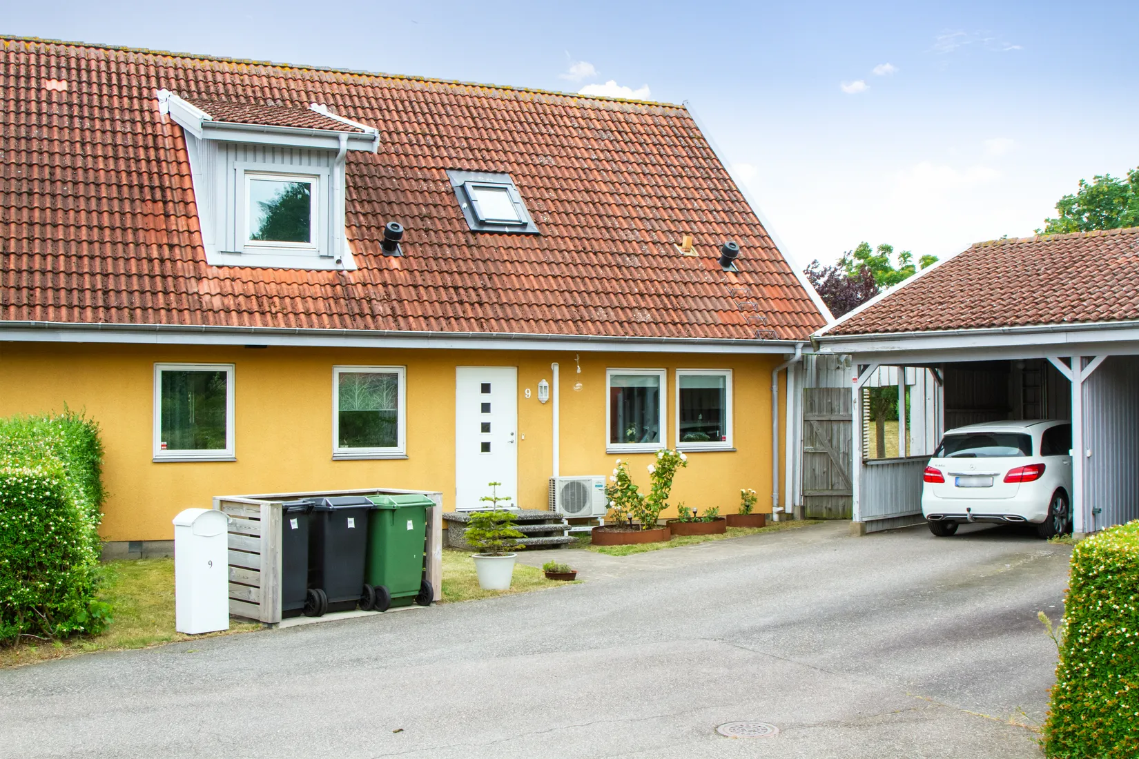 Radhus, Tennisvägen 9, Abbekås, Skurup