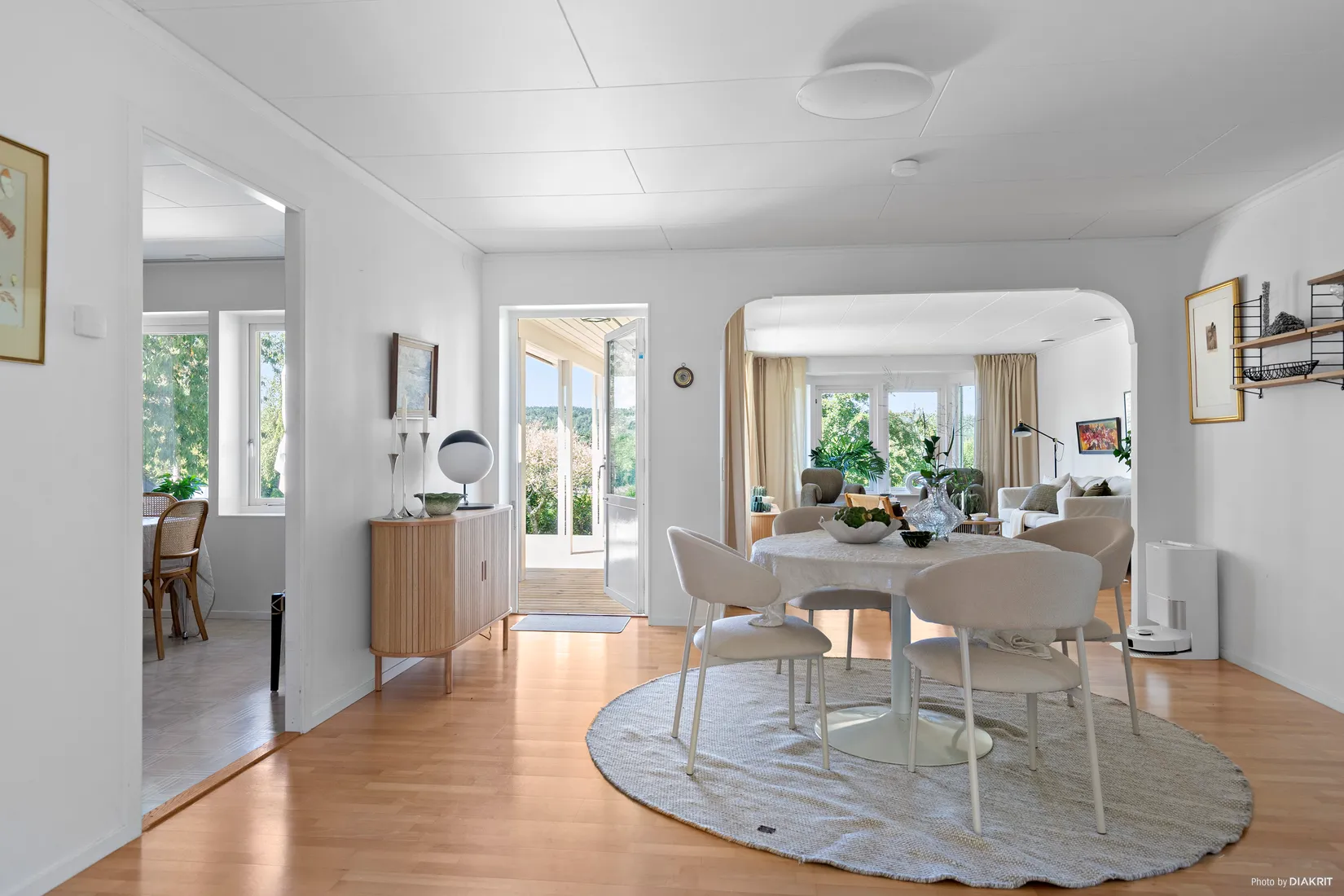 Villa, Alfsgårdsvägen 12, Mark