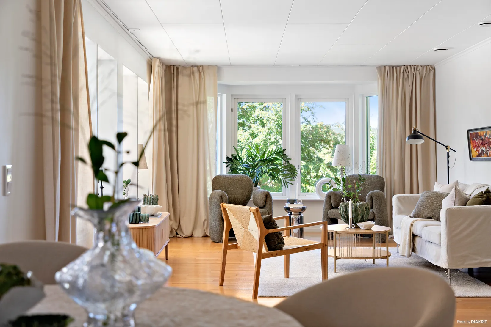 Villa, Alfsgårdsvägen 12, Mark