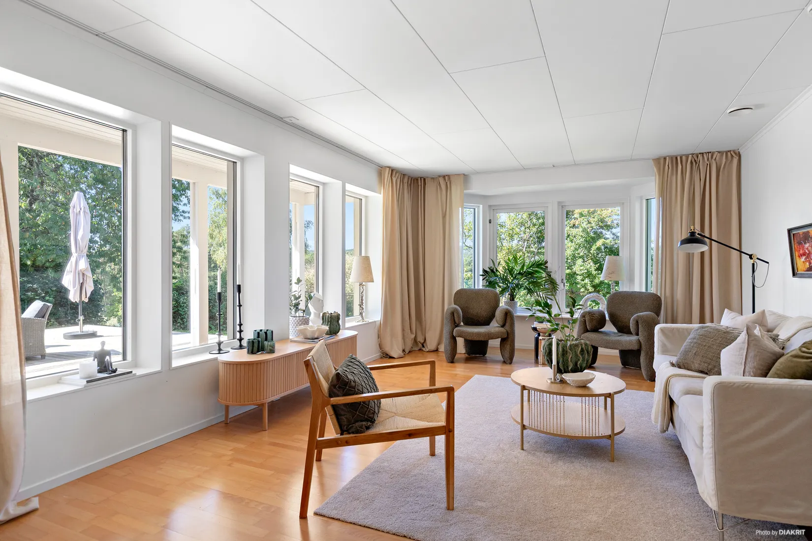 Villa, Alfsgårdsvägen 12, Mark