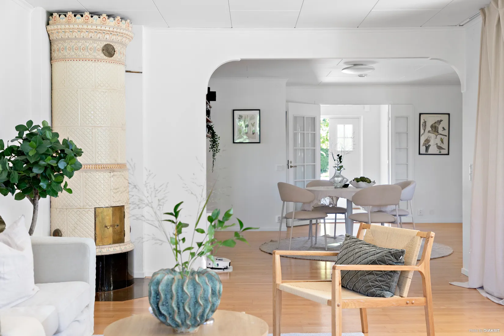 Villa, Alfsgårdsvägen 12, Mark