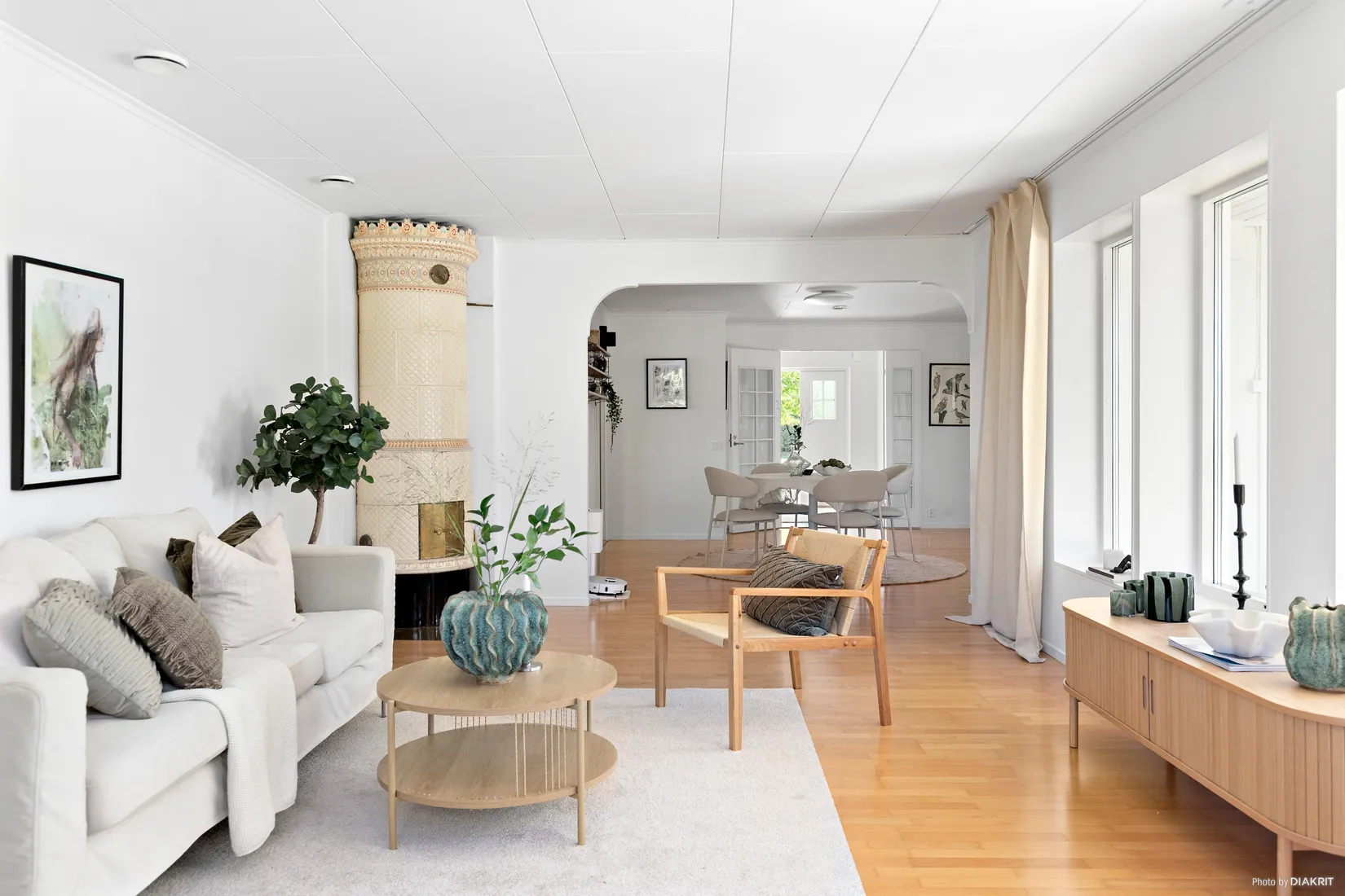 Villa, Alfsgårdsvägen 12, Mark