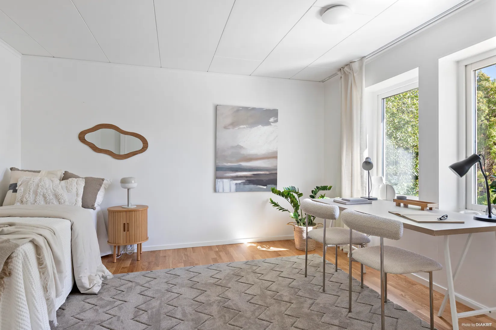 Villa, Alfsgårdsvägen 12, Mark