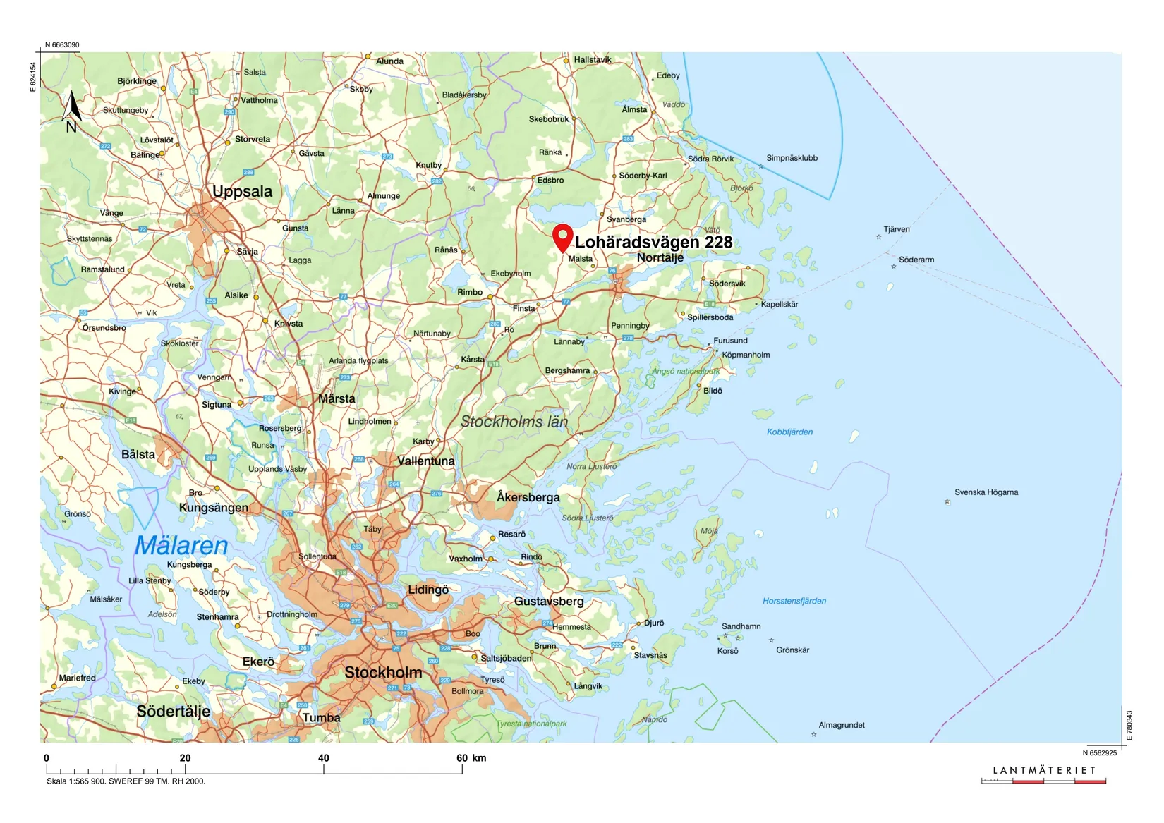 Fritidshus, Lohäradsvägen 228, Norrtälje