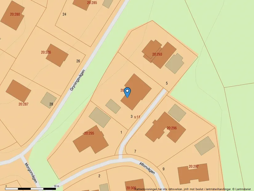 Villa, Aftonvägen 3, Floda - Ricklehöjden, Lerum