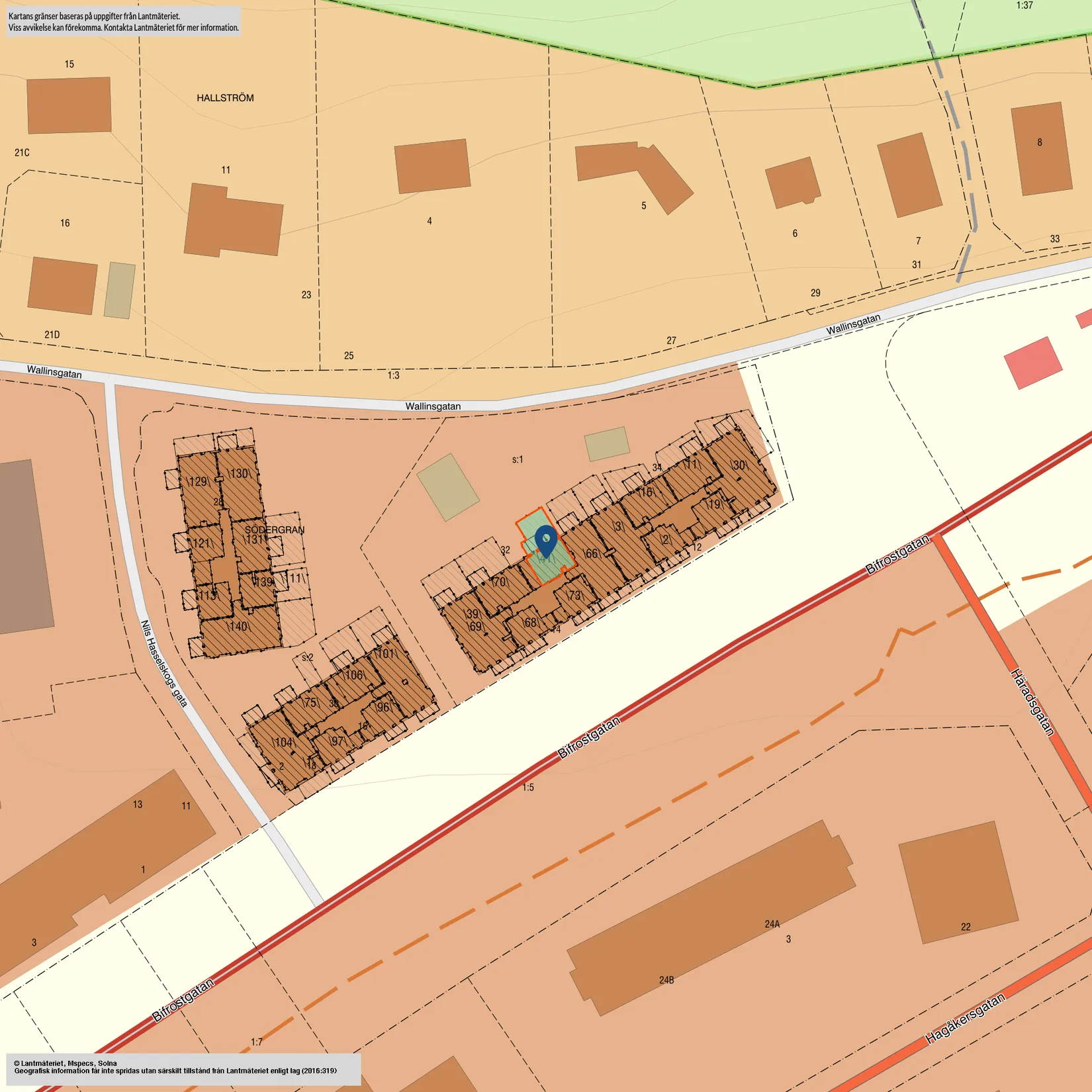 Bostadsrätt, Bifrostgatan 14, Toltorpsdalen, Mölndal