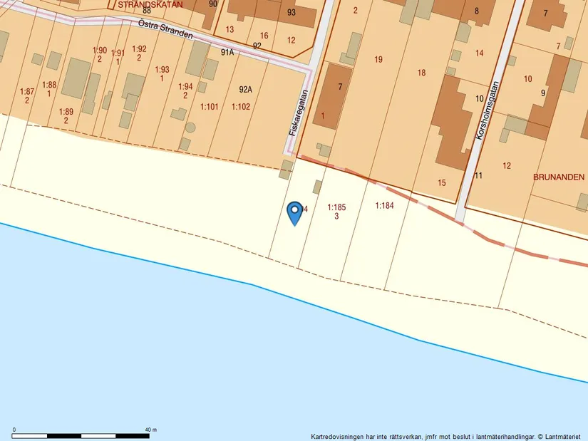 Villa, Fiskaregatan 7, Östra Stranden, Trelleborg