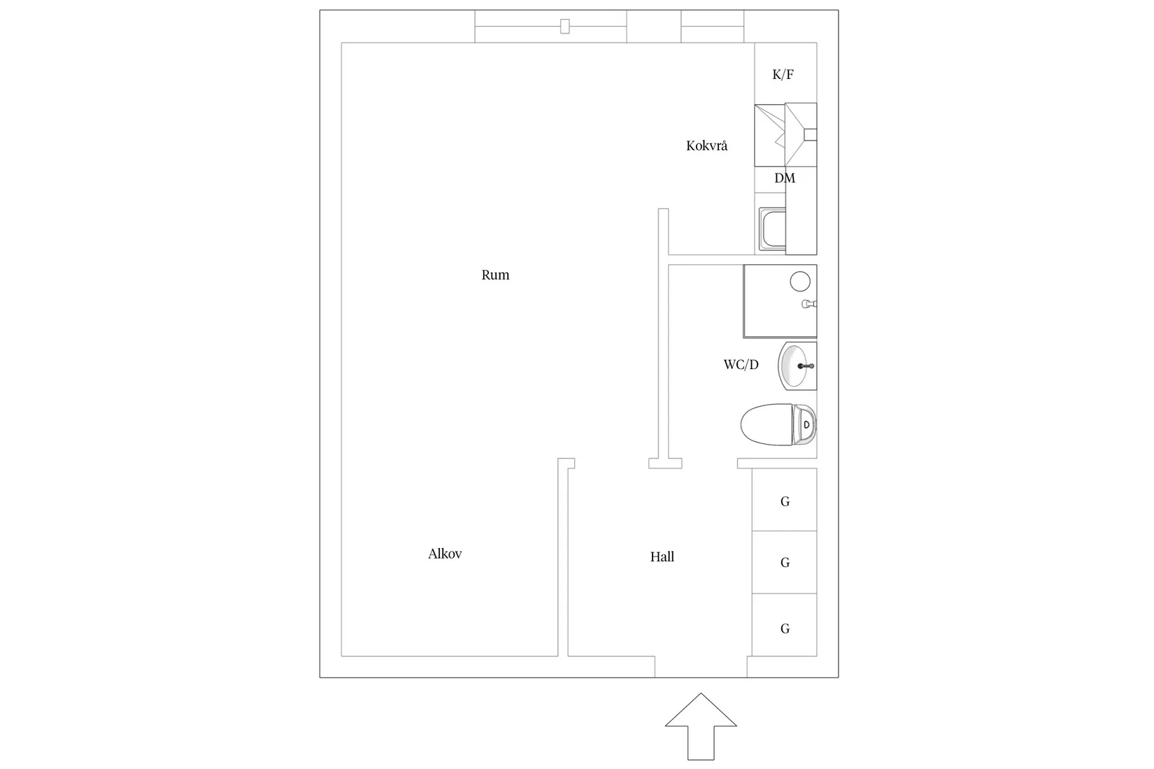 Bostadsrätt, Tvillinggatan 3A, Mölndal - Jungfruplatsen, Mölndal