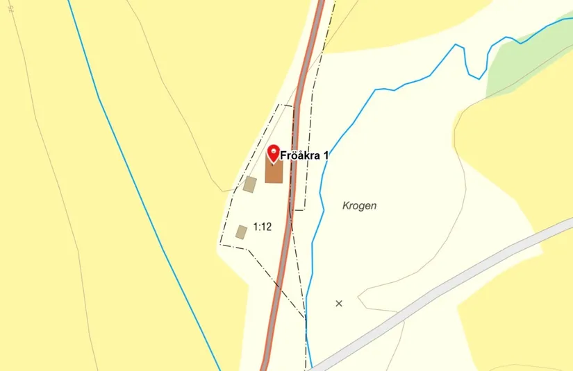 Villa, Fröåkra 1, Mariestad