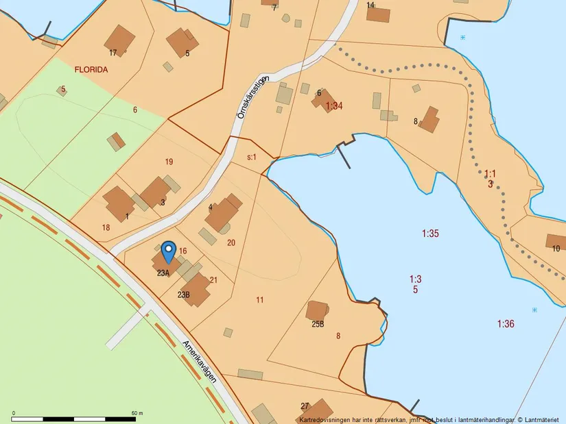 Villa, Amerikavägen 23A, Mysingsö, Oskarshamn