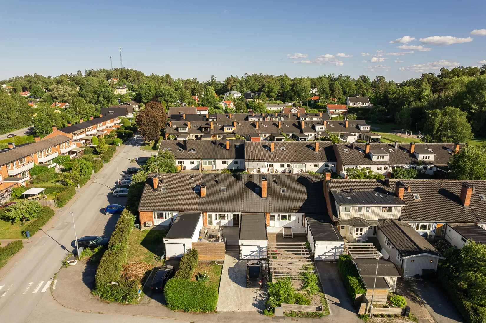 Villa, Radhus, Riddarvägen 102, Österskär, Österåker