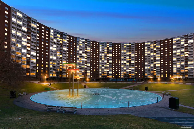 Bostadsrätt, Åkerbyvägen 96, Högst upp!, Täby Centrum, Täby