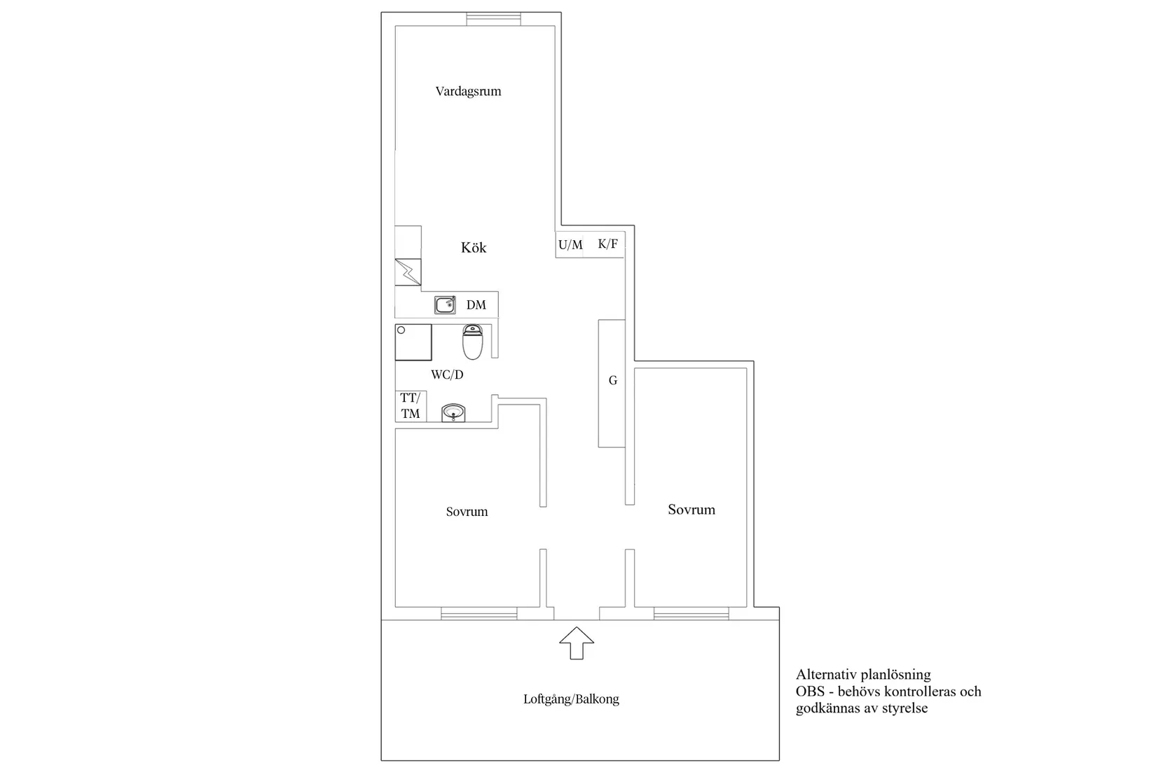 Bostadsrätt, Surbrunnsgatan 33, 2 tr, Vasastan - Sibirien, Stockholm