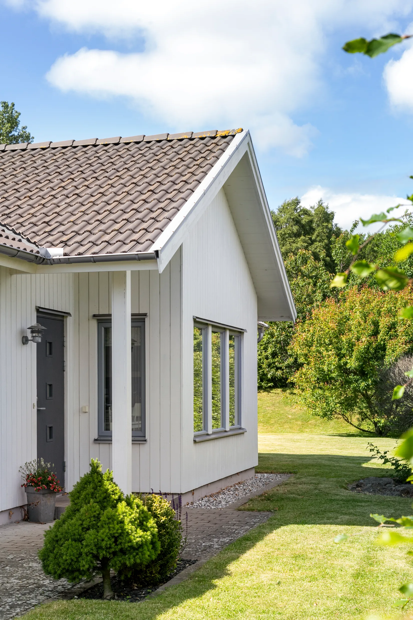 Villa, Nygrannes gata 2B, Träslöv, Varberg