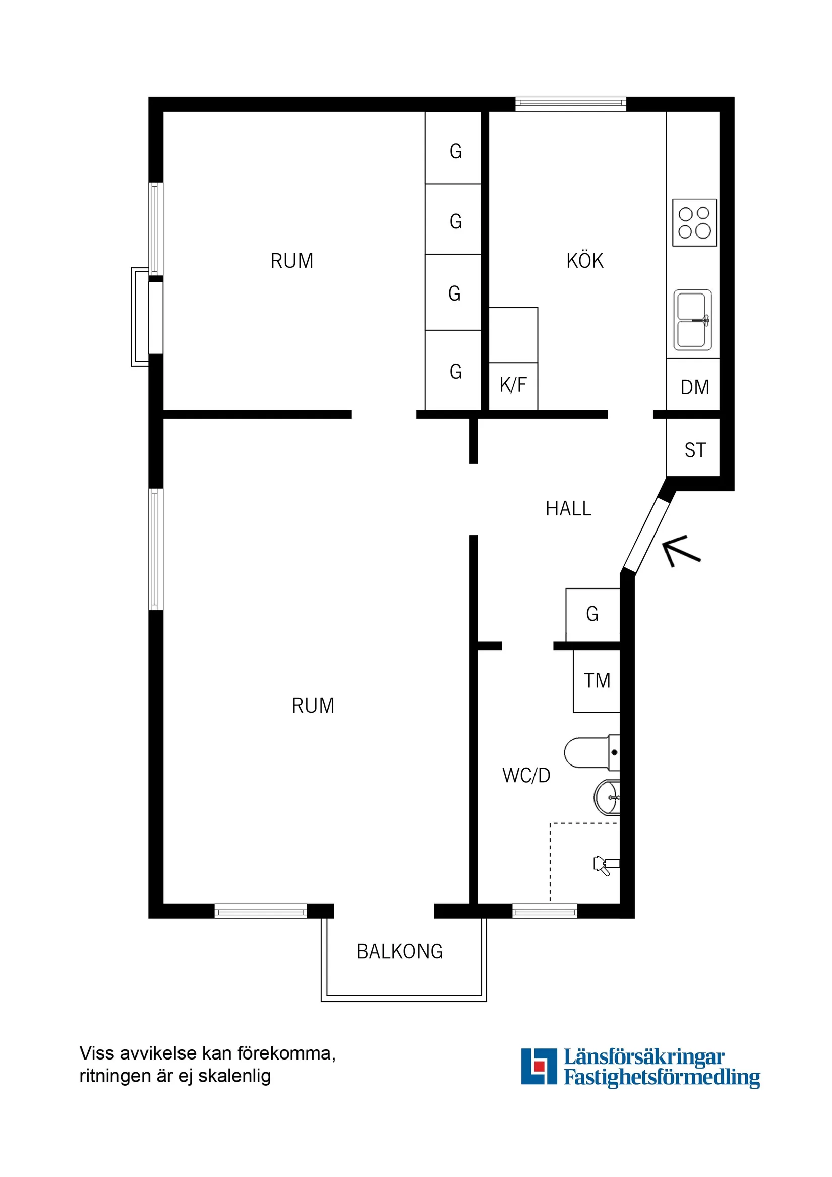 Bostadsrätt, Isjaktsgränd 27, Västertorp, Stockholm
