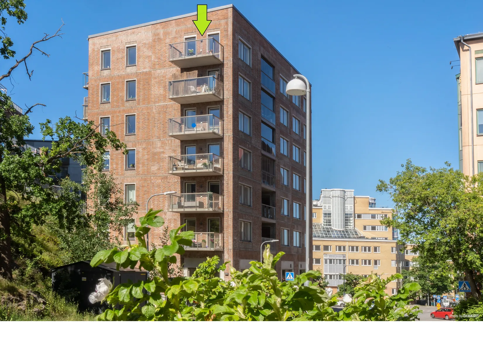 Bostadsrätt, Lokomobilvägen 2G, vån 7/7, Nacka strand, Nacka